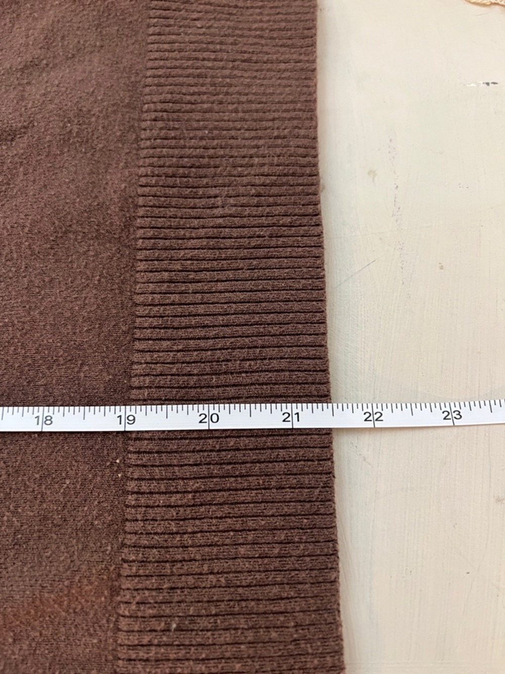 Nuuds Brown V-Neck Sweater XL Oversized Soft Knit Casual - Picture 14 of 14